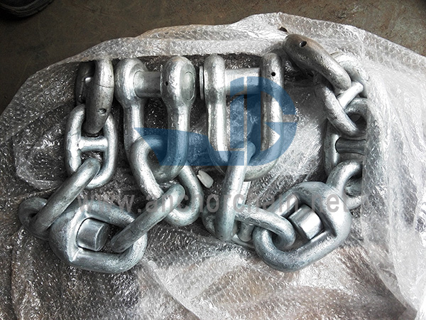 The anchor chain's usage