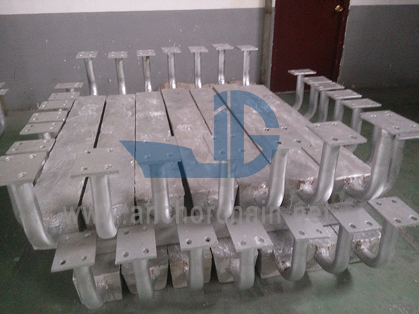 Aluminum Anode for Harbor and Marine Engineering Facilties