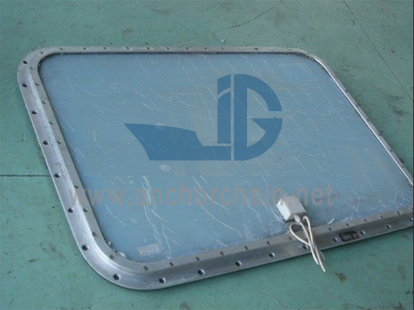 Aluminum Ordinary Rectangular Window with Electrically Heating Glass