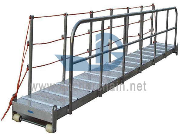 Aluminum Wharf Ladder (Flat Type)
