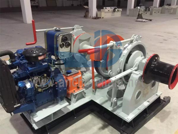 Diesel Double Gypsy Windlass