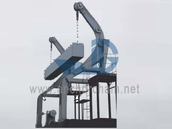 Gravity Rolling Type Davit