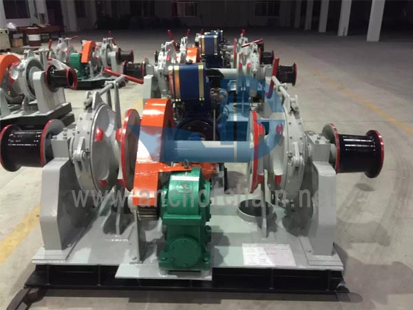 Hydraulic Double Gypsy Windlass