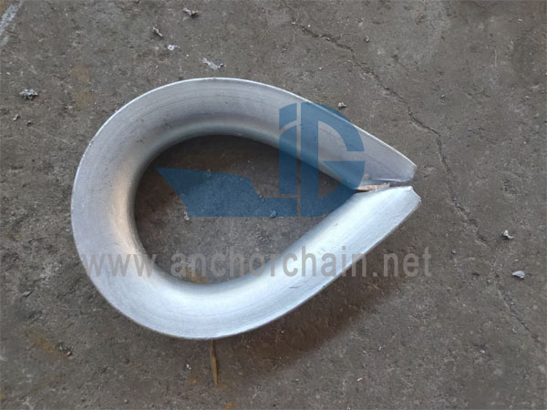 JIS B 2802 Thimble A Type For Bare Steel Wire Rope