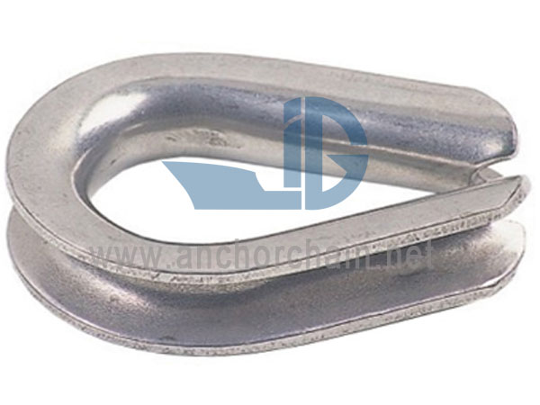 JIS B 2802 Thimble C Type For Manila(Fiber) Rope