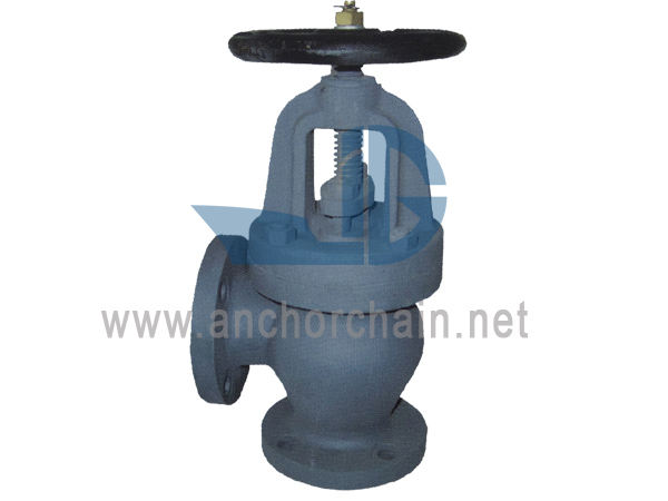 JIS F 7376 Cast Iron 10K Screw-Down Check Angle Valves