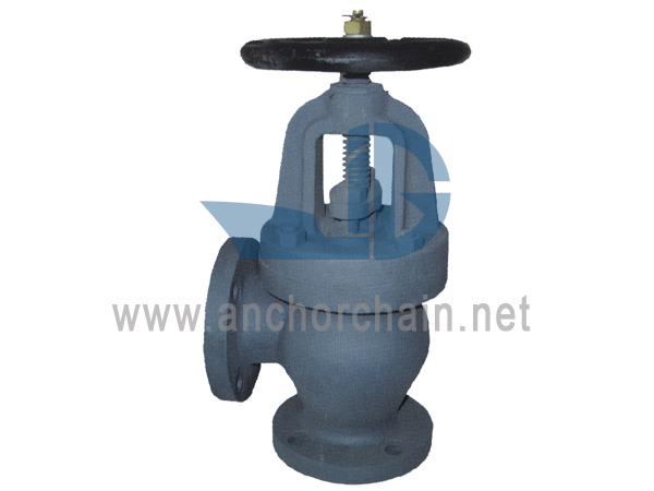 JIS F 7378 Cast Iron 16K Screw-Down Check Angle Valves