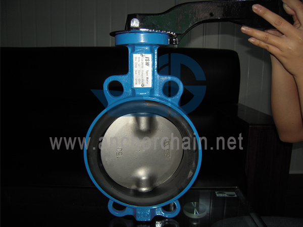 Marine Cast Steel Wafer Butterfly Valves JIS F7480 5K 10K 16K