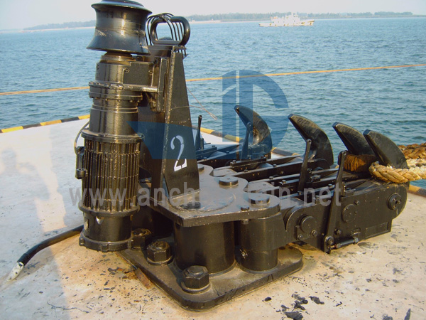 Quadruple Quick Release Mooring Hook