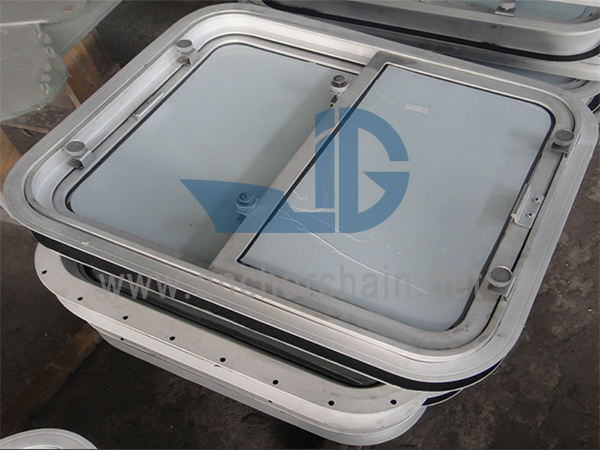 Ship Aluminum Weather-tight Double Sliding Window