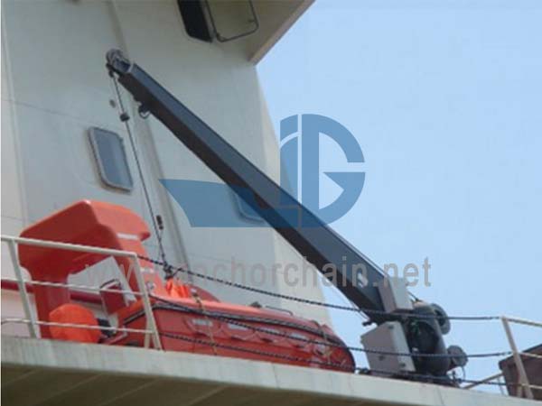 Single Arm Rescue Boat Davit