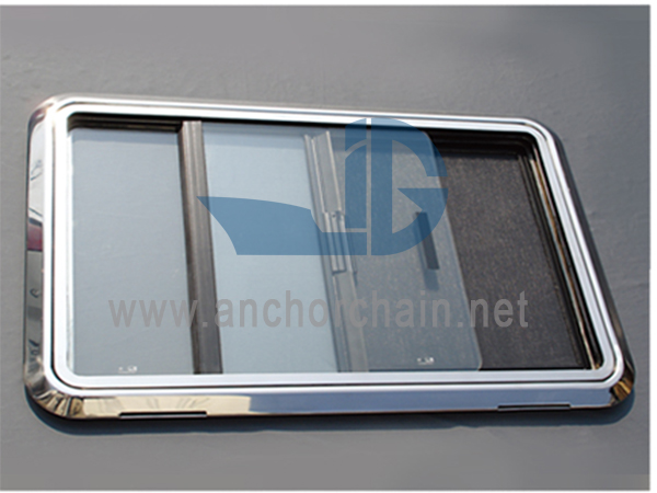 Yacht Aluminum Three Pane Sliding Window